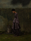 Mutedance 25 autumn and winter double layer large pocket skirt plant dyed high degree of handmade MD-MD25FW61-purple